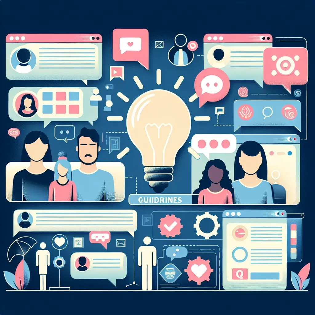 "Infografía detallada sobre cómo configurar reglas de chat en Twitch, mostrando pasos clave y consejos esenciales para mejorar la experiencia del espectador y moderador en el canal."